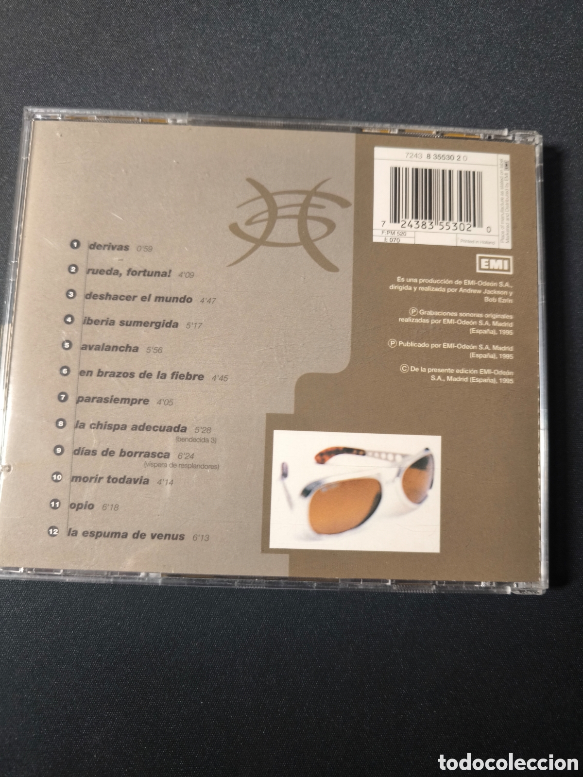 CDs de m&uacute;sica: CD H&eacute;roes del Silencio. Avalancha - Foto 5