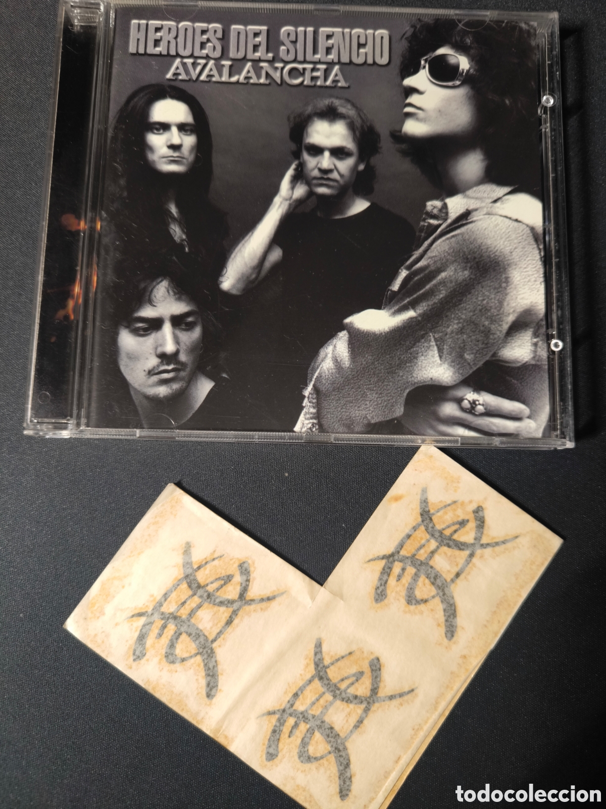 CDs de m&uacute;sica: CD H&eacute;roes del Silencio. Avalancha - Foto 1