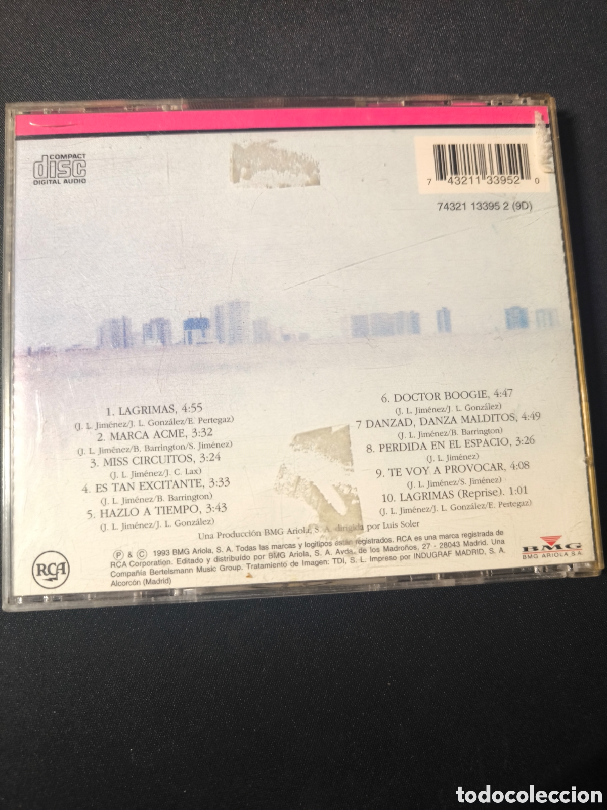 CDs de m&uacute;sica: CD Presuntos Implicados. Danzad Danzad Malditos - Foto 2