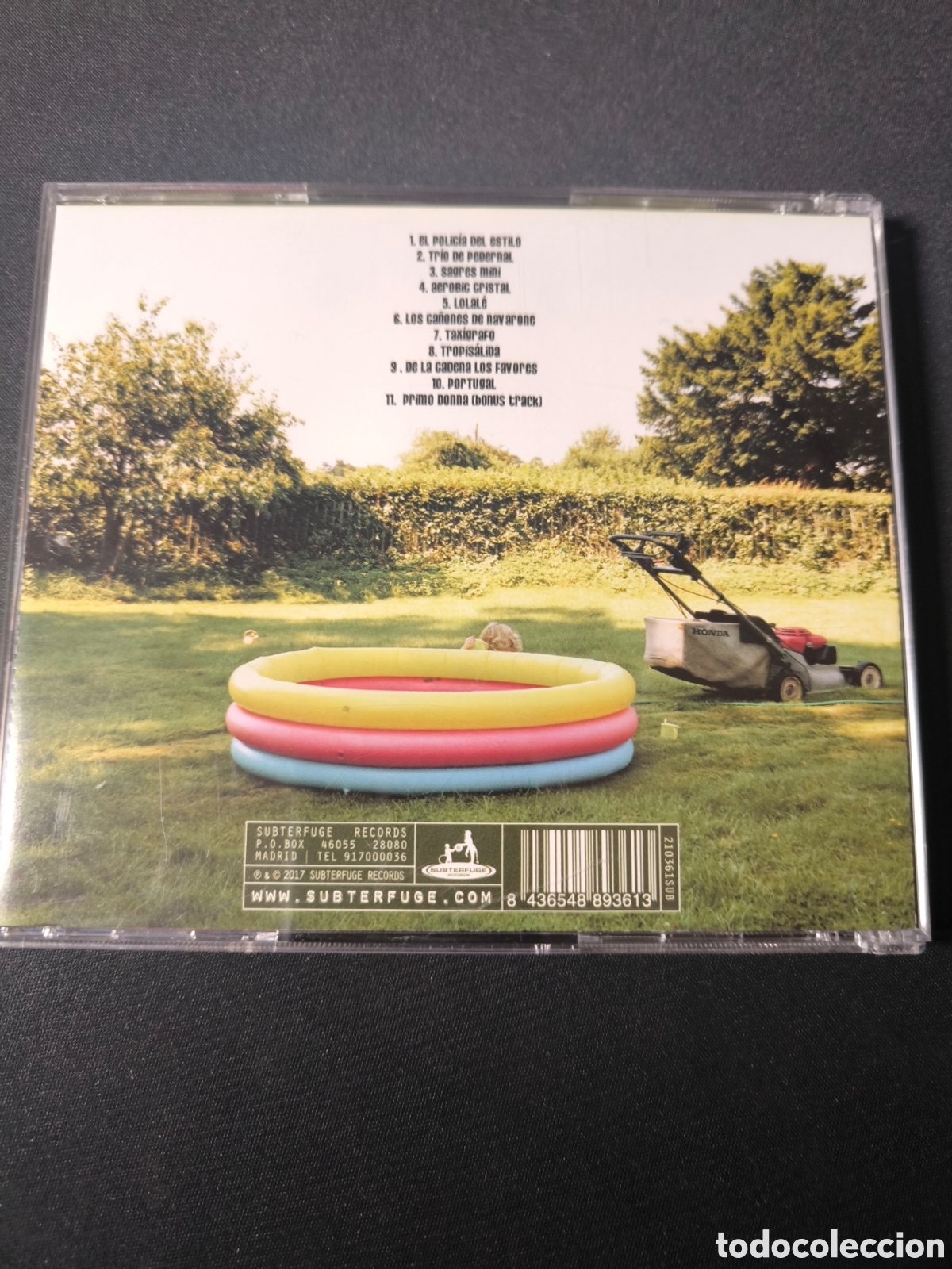 CDs de m&uacute;sica: CD Ballena. Navarone. Subterfuge - Foto 2