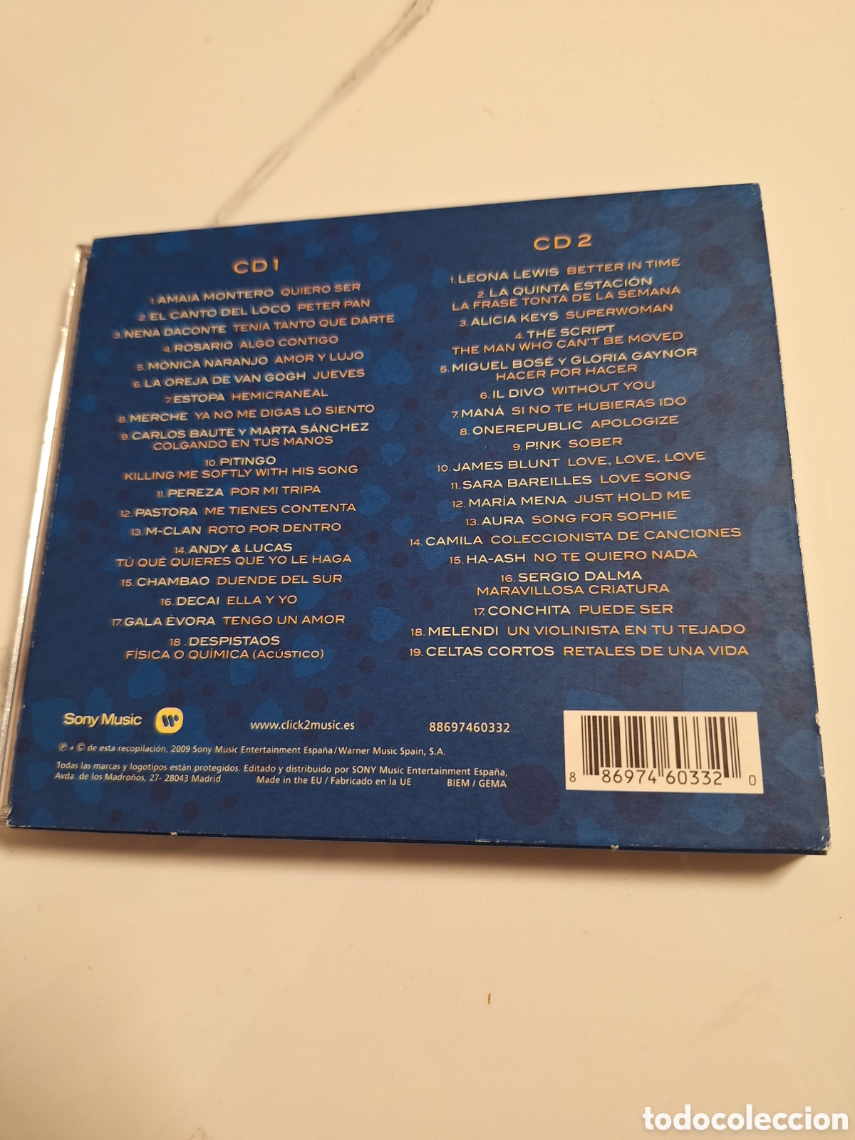 CDs de m&uacute;sica: CD8 TQM CD SEGUNDAMANO - Foto 2