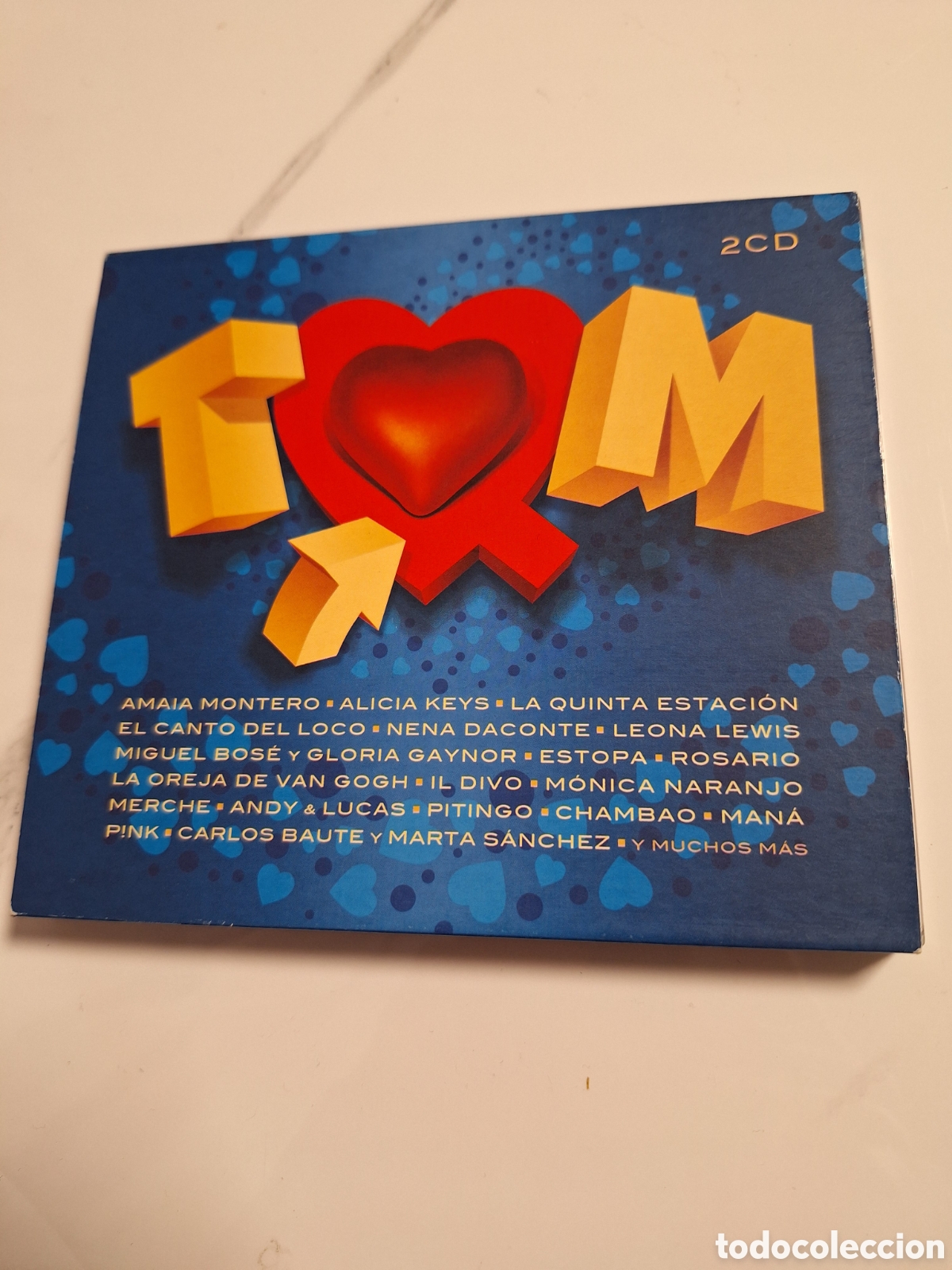 CDs de m&uacute;sica: CD8 TQM CD SEGUNDAMANO - Foto 1