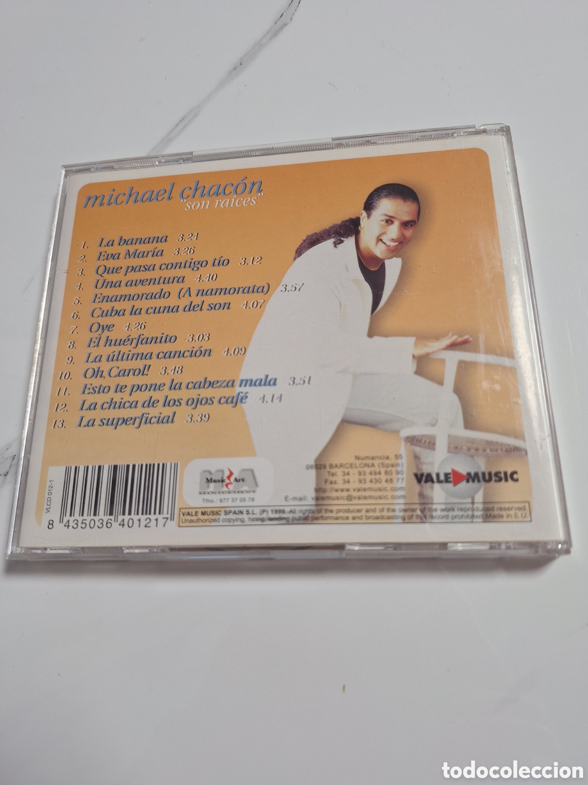 CDs de m&uacute;sica: CD8 michael chacon son ra&iacute;ces CD SEGUNDAMANO - Foto 2