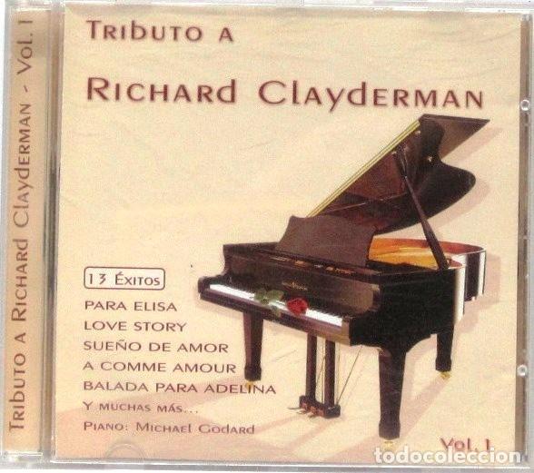 CDs de m&uacute;sica: TRIBUTO A RICHARD CLAYDERMAN - 13 EXITOS - VOL 1 - CD - Foto 1