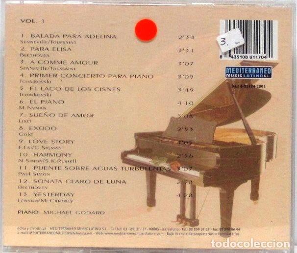 CDs de m&uacute;sica: TRIBUTO A RICHARD CLAYDERMAN - 13 EXITOS - VOL 1 - CD - Foto 2