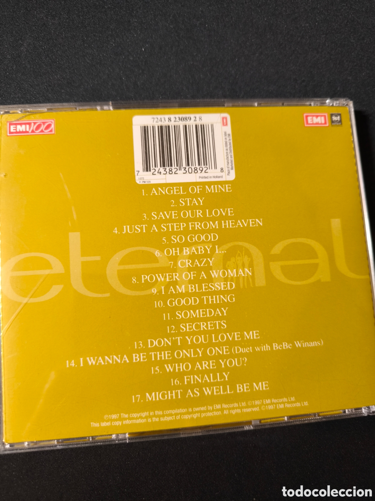 CDs de m&uacute;sica: CD Eternal. The Best... - Foto 2