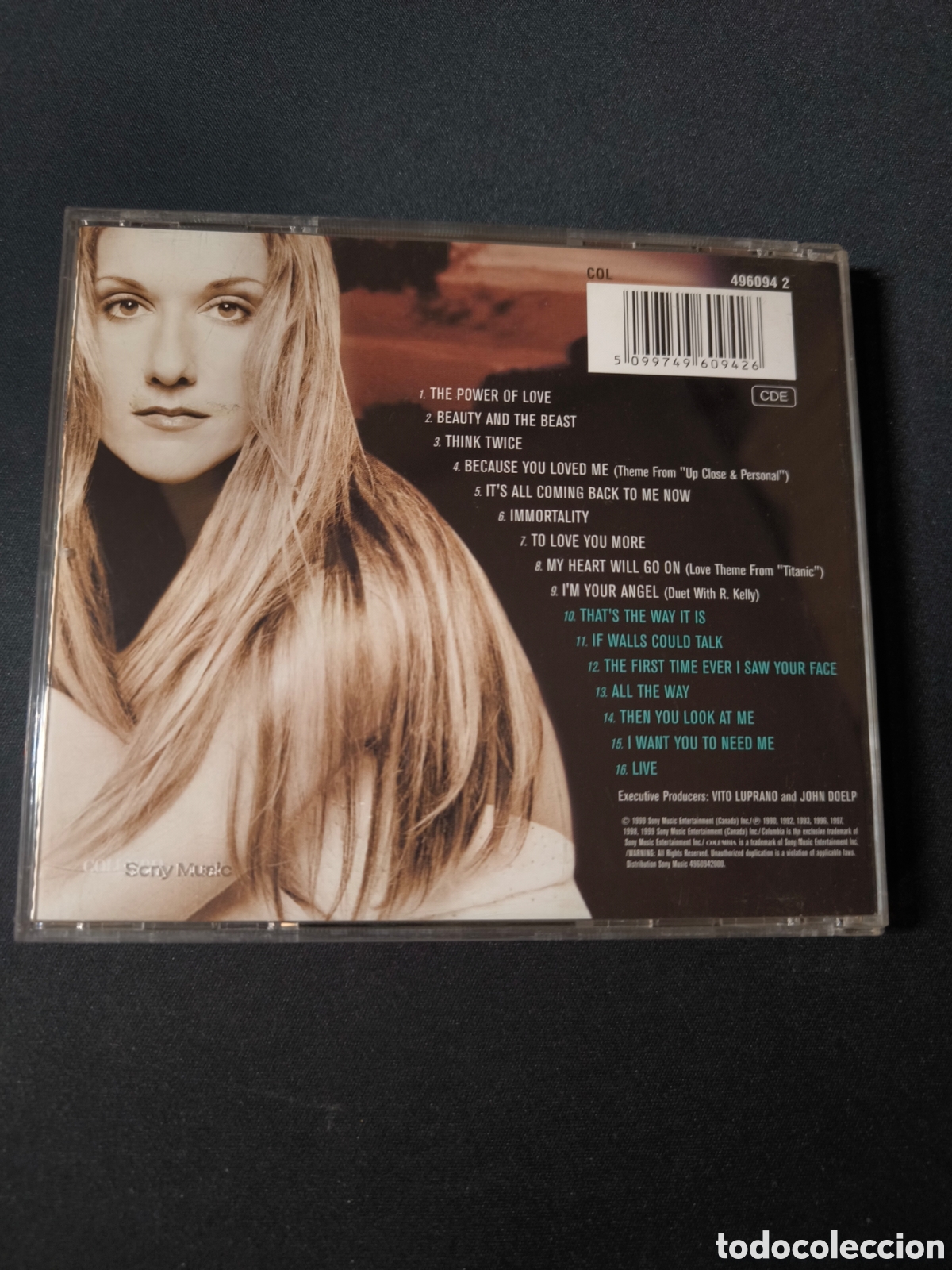 CDs de m&uacute;sica: CD Celine Dion. All the way... - Foto 2