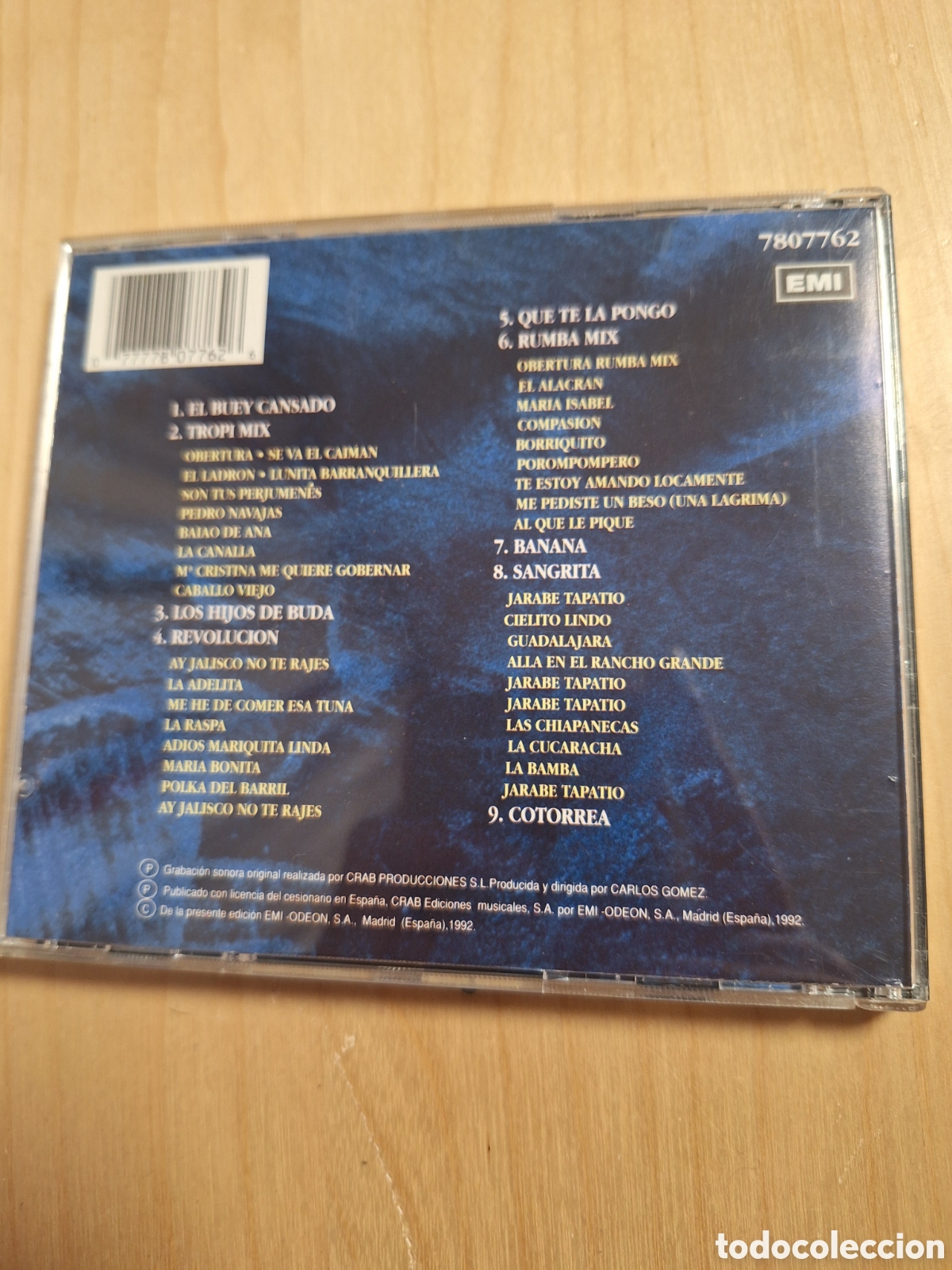 CDs de m&uacute;sica: Scd75 garibaldi grandes exitos CD MUSICA - Foto 2
