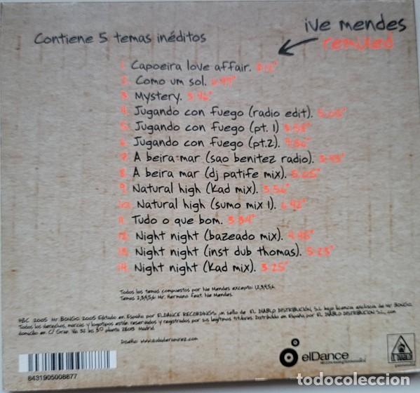 CDs de m&uacute;sica: Ive Mendes - Remixed (CD, Comp, Mixed, Unofficial) Label:El Dance Recordings Cat#: EDD152CD - Foto 2