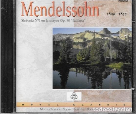 Musik-CDs: CD MENDELSSOHN-SINFONIA N&ordm;4 EN LA MAYOR OP 90 ITALIANA-CD CLASICA-CD 2887