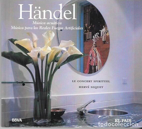 Musik-CDs: CD HANDEL-MUSICA ACUATICA, MUSICA PARA LOS REALES FUEGOS ARTIFICIALES-CD CLASICO-CD 2904