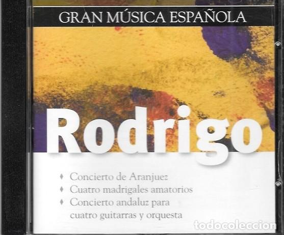 Musik-CDs: CD GRAN MUSICA ESPA&Ntilde;OLA-RODRIGO-CONCIERTO DE ARANJUEZ-CD CLASICO-CD 2913