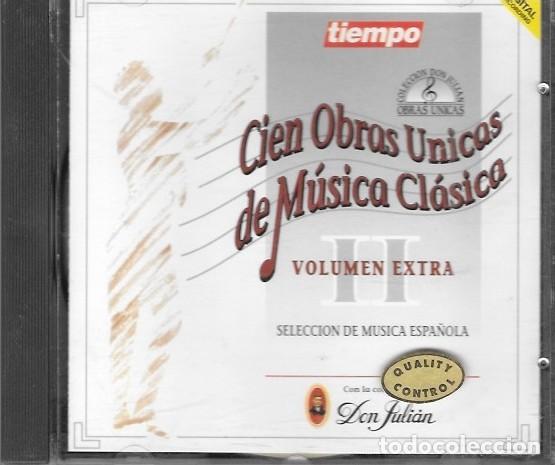 Musik-CDs: CD CIEN OBRAS UNICAS DE MUSICA CLASICA-VOLUMEN EXTRA-CD CLASICO-CD 2914