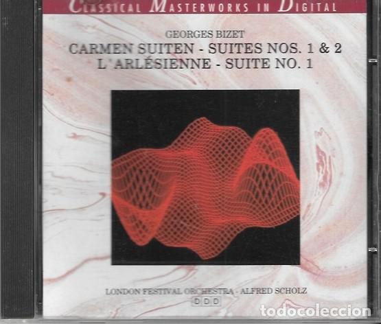 Musik-CDs: CD CARMEN SUITEN-SUITES NOS 1& 2 L'ARLESIENNE-SUITE NO. 1- CD CLASICO-CD 2915