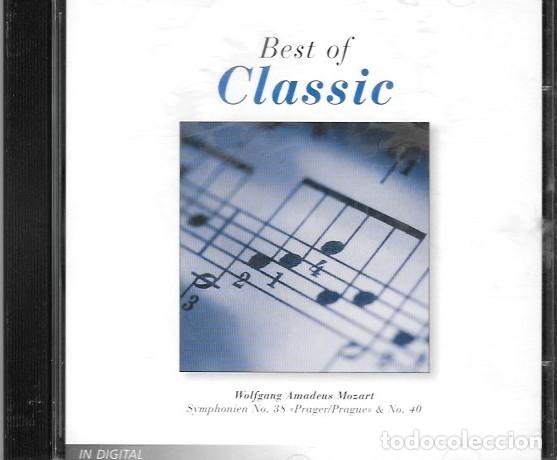 Musik-CDs: CD BEST OF CLASSIC- AMADEUS MOZART-SYMPHONIEN NO.38- CD CLASICO-CD 2916