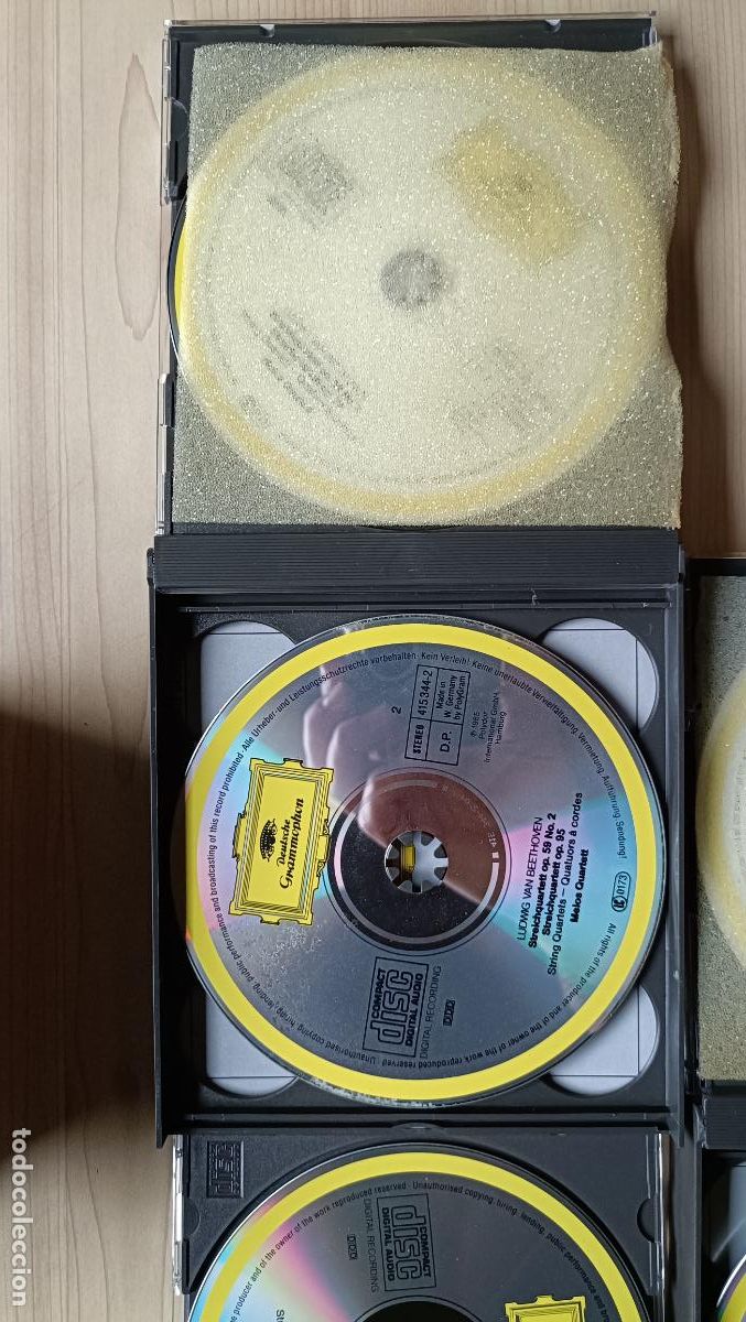 CDs de m&uacute;sica: Beethoven. Melos Quartett. - Foto 6
