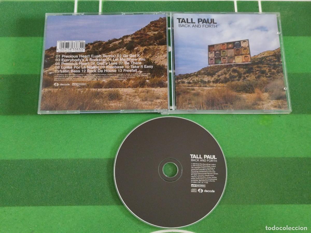 CDs de m&uacute;sica: CD 240 Tall Paul - Back and forth / 2001 - Foto 1