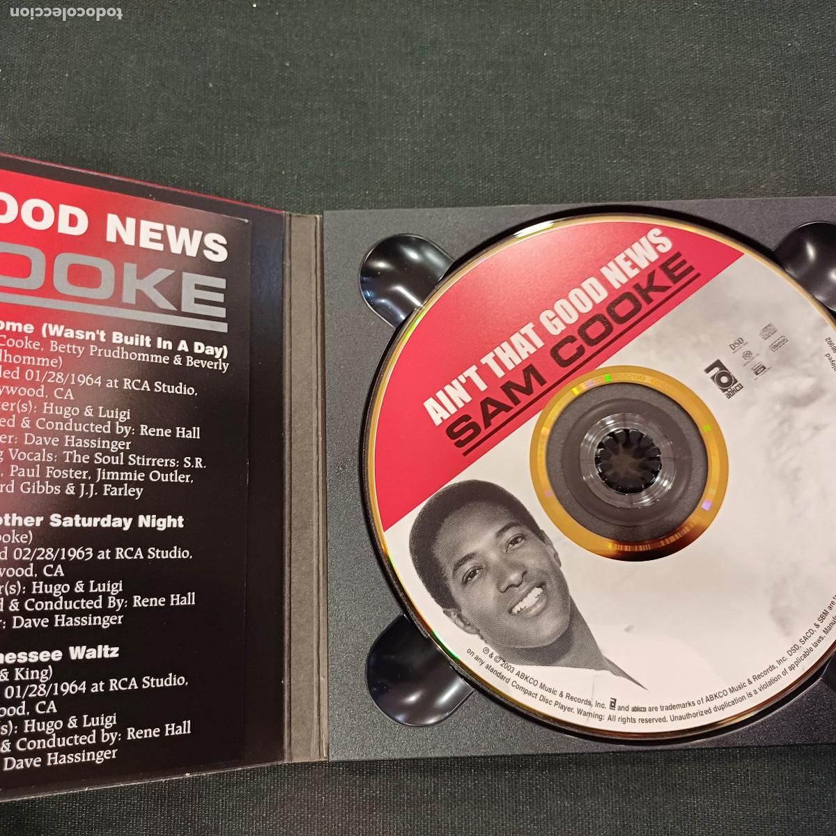 CDs de m&uacute;sica: SAM COOKE/AINT THAT GOOD NEWS/CD DIGIPACK. - Foto 2