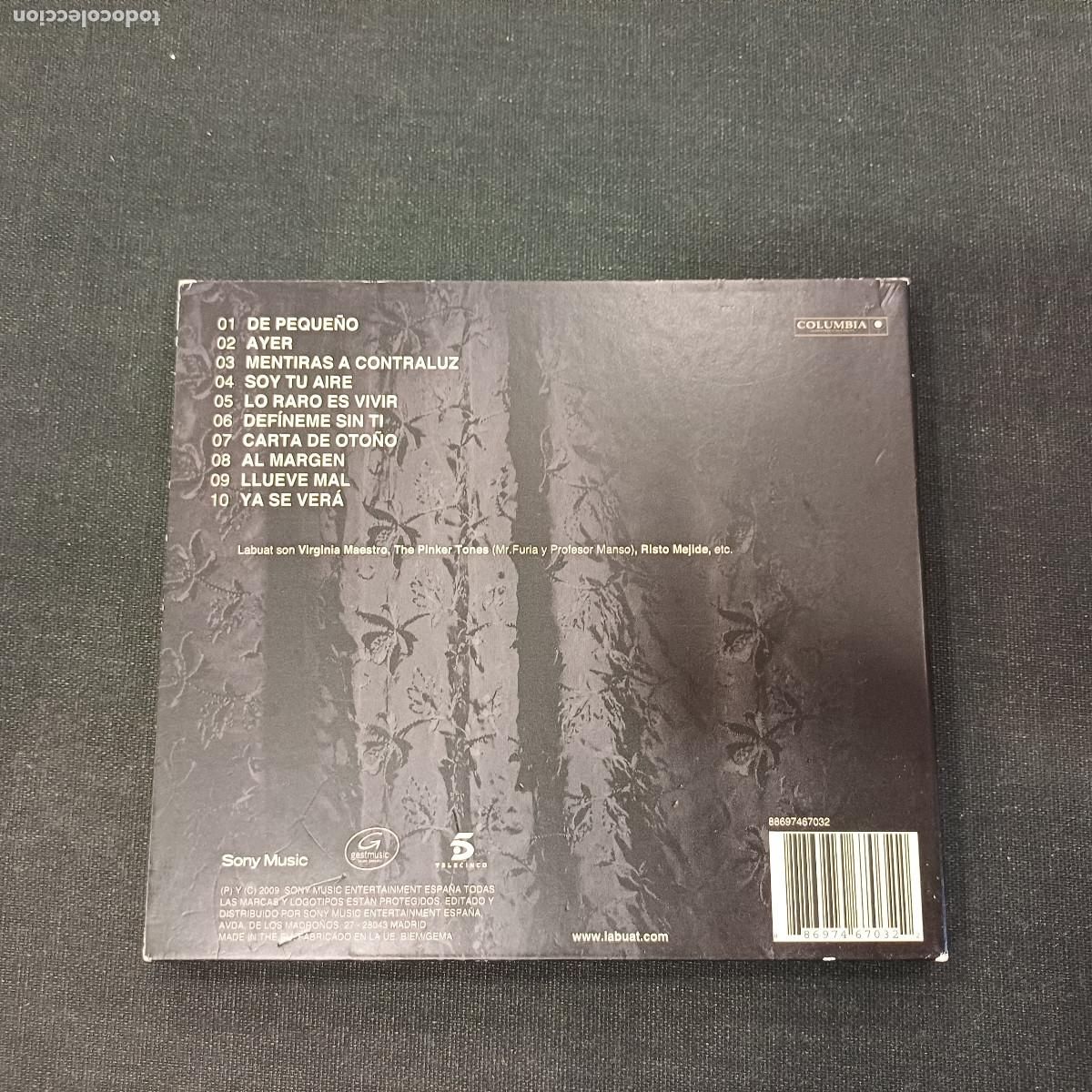 CDs de m&uacute;sica: LABUAT/CD SONY DIGIPACK. - Foto 3