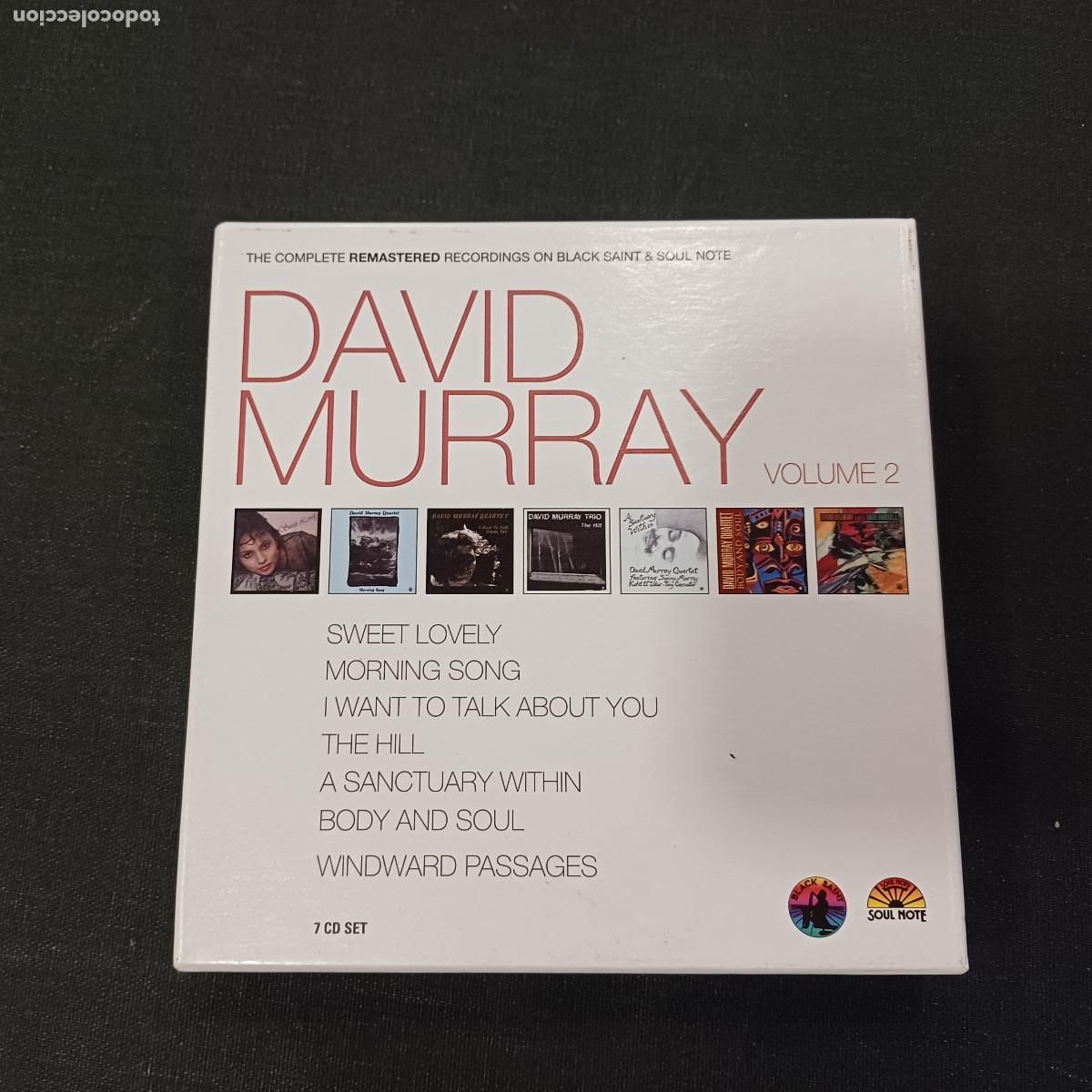 CDs de m&uacute;sica: DAVID MURRAY/VOLUME 2/SET CD DIGIPACK 7 DISCOS. - Foto 1