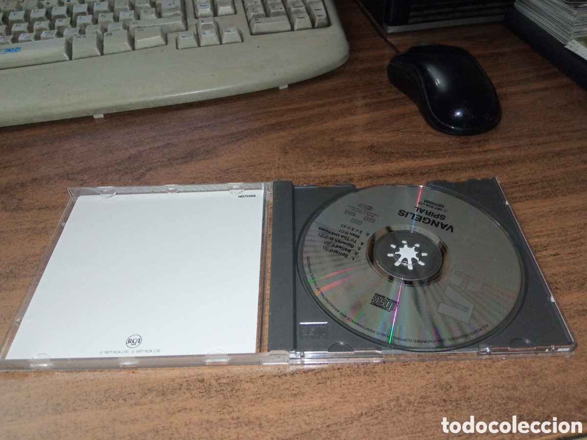 CDs de m&uacute;sica: VANGELIS - SPIRAL (1977) - Foto 2