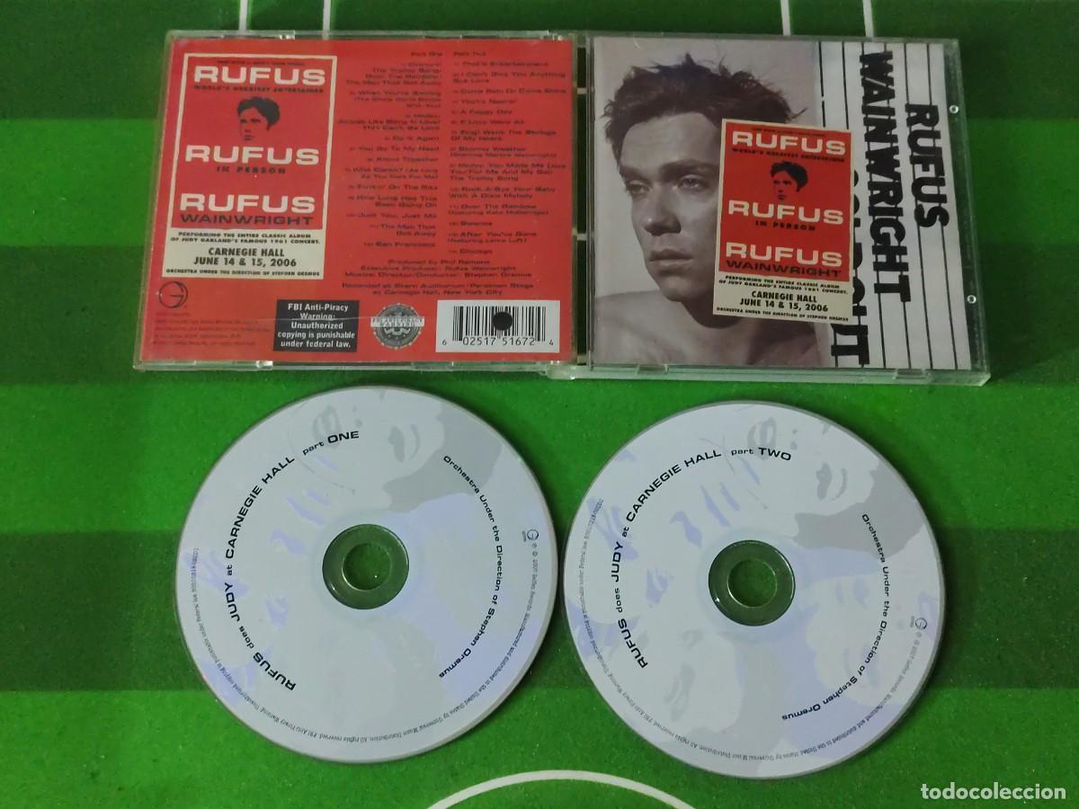CD de M&uacute;sica: CD 247 Rufus does Judy at Carnegie Hall / 2007