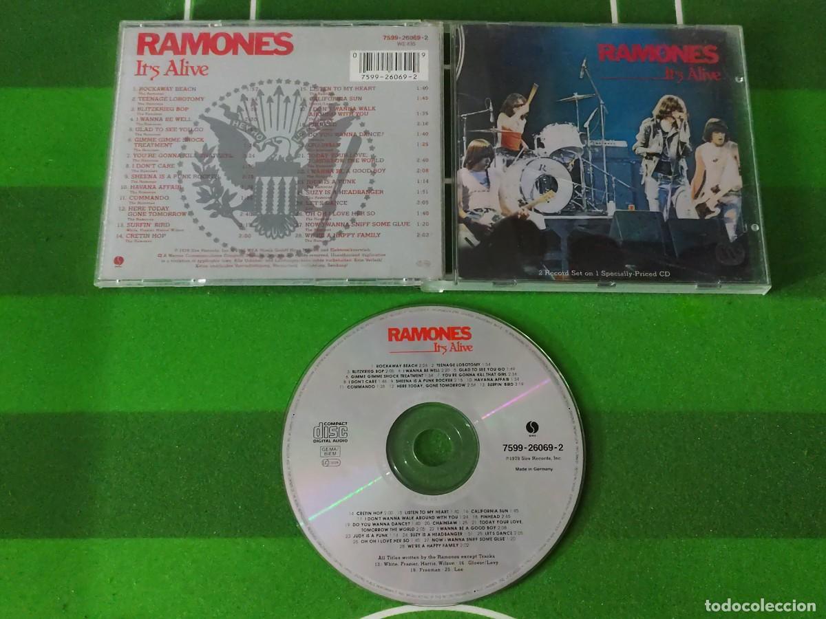 CDs de m&uacute;sica: CD 253 Ramones - Its alive / 1978 - 1990 - Foto 1