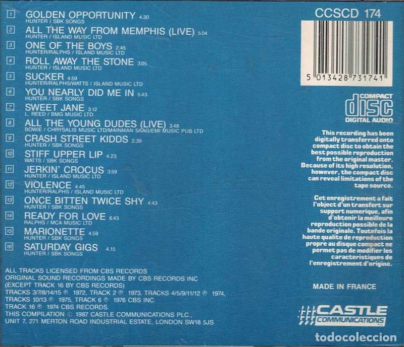 CDs de m&uacute;sica: Mott The Hoople featuring Ian Hunter - The Collection. CD - Foto 2
