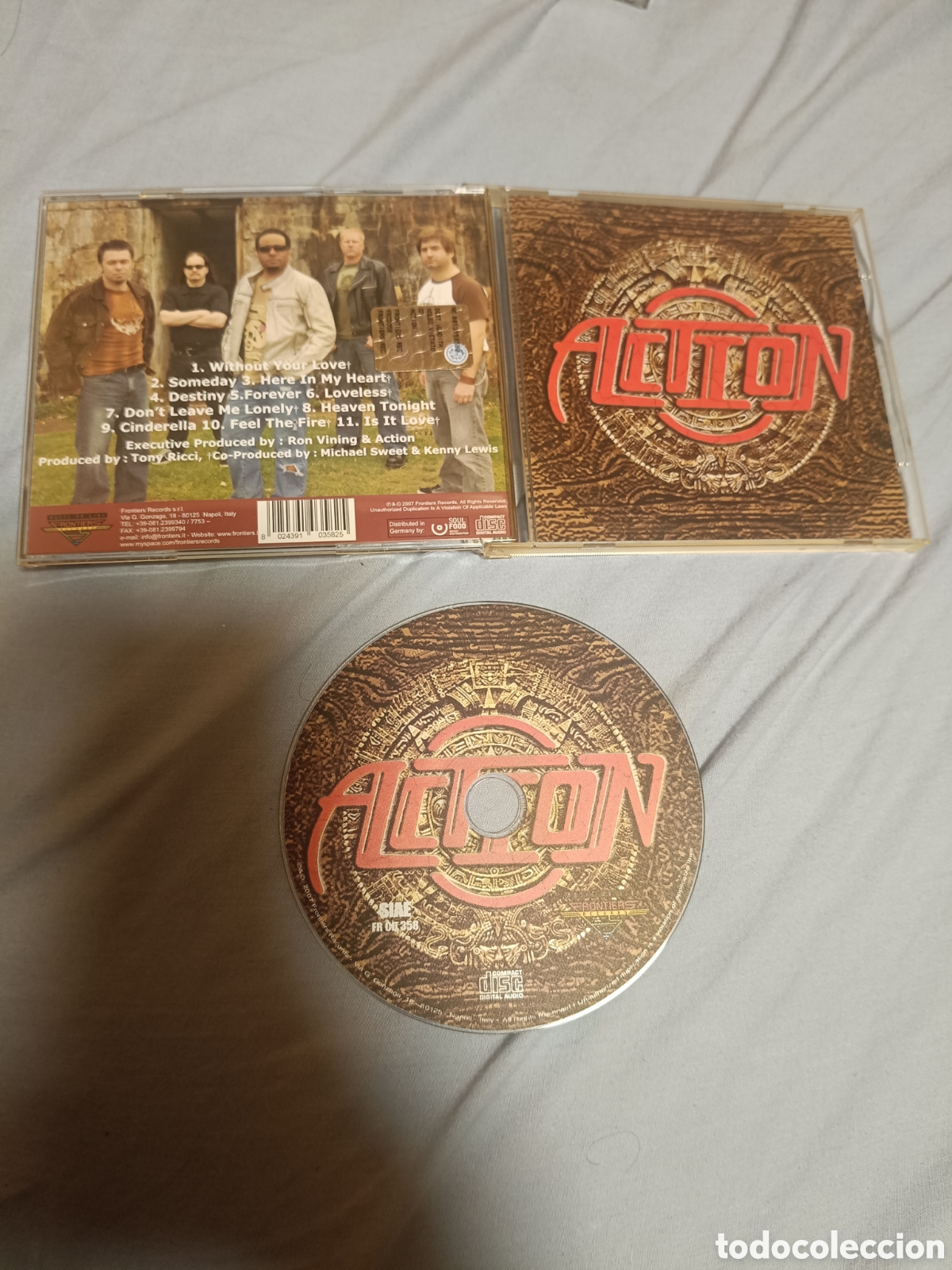 CDs de m&uacute;sica: Action - action cd (hard rock/AOR) - Foto 1