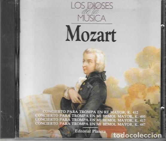CD di Musica: CD LOS DIOSES DE LA MUSICA-MOZART-CONCIERTO PARA TROMPA EN RE MAYOR-CD CLASICO-CD 2942