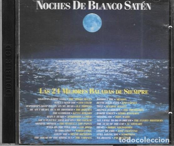 CD di Musica: CD NOCHES DE BLANCO SATEN-LS 24 MEJORES BALADAS DE SIEMPRE-CD VARIOS-CD 2946