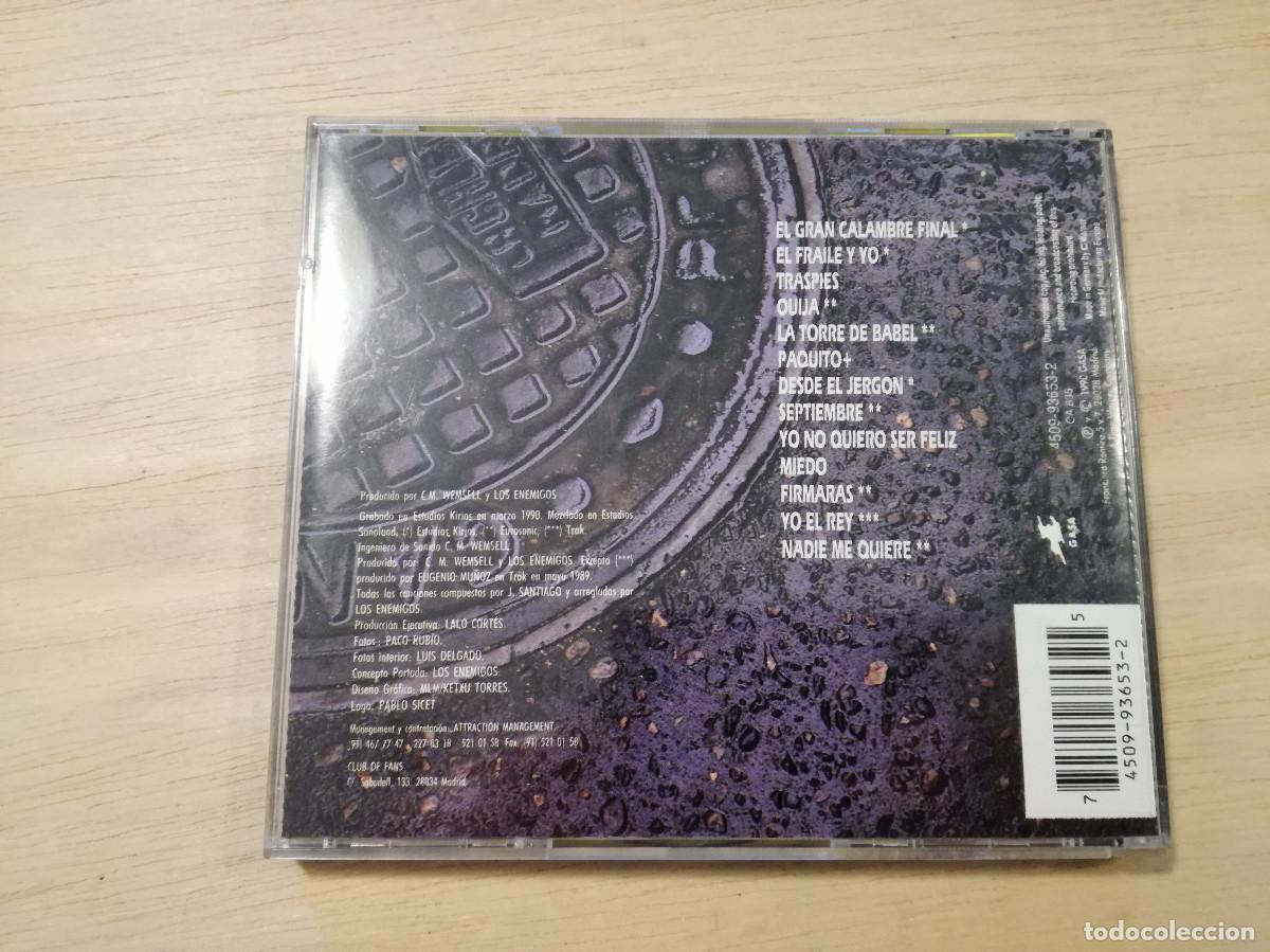 CDs de m&uacute;sica: LOS ENEMIGOS - LA VIDA MATA - Foto 2