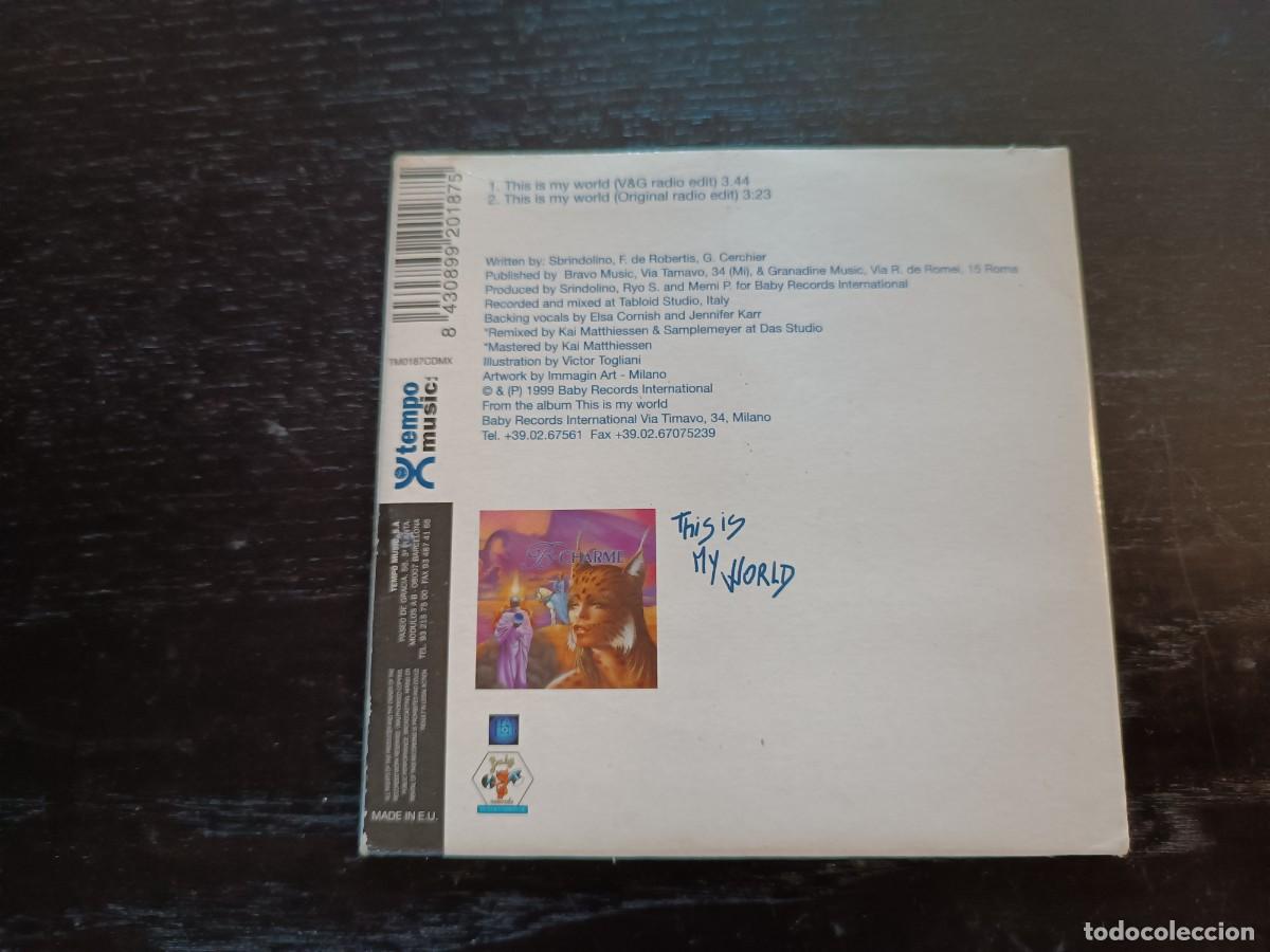 CDs de m&uacute;sica: This is my world - B-Charme. Cd single - Foto 2
