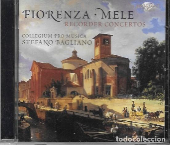 CD di Musica: CD FIORENZA MELE- RECORDER CONCERTOS- STEFANO BAGLIANO- CD CLASICO- CD 2951