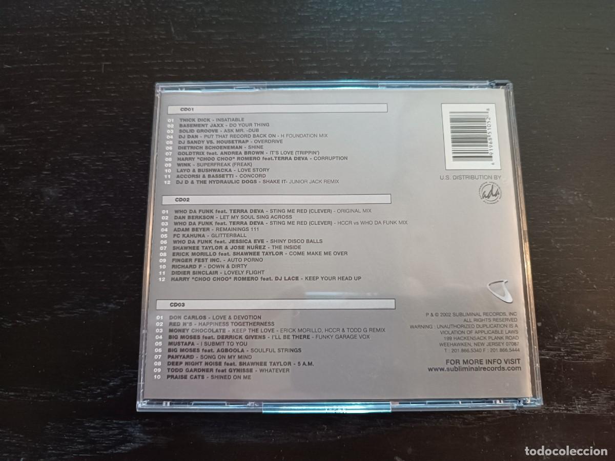 CDs de m&uacute;sica: Subliminal Session Three - Mixed by Erick Morillo. 3 Cds - Foto 2