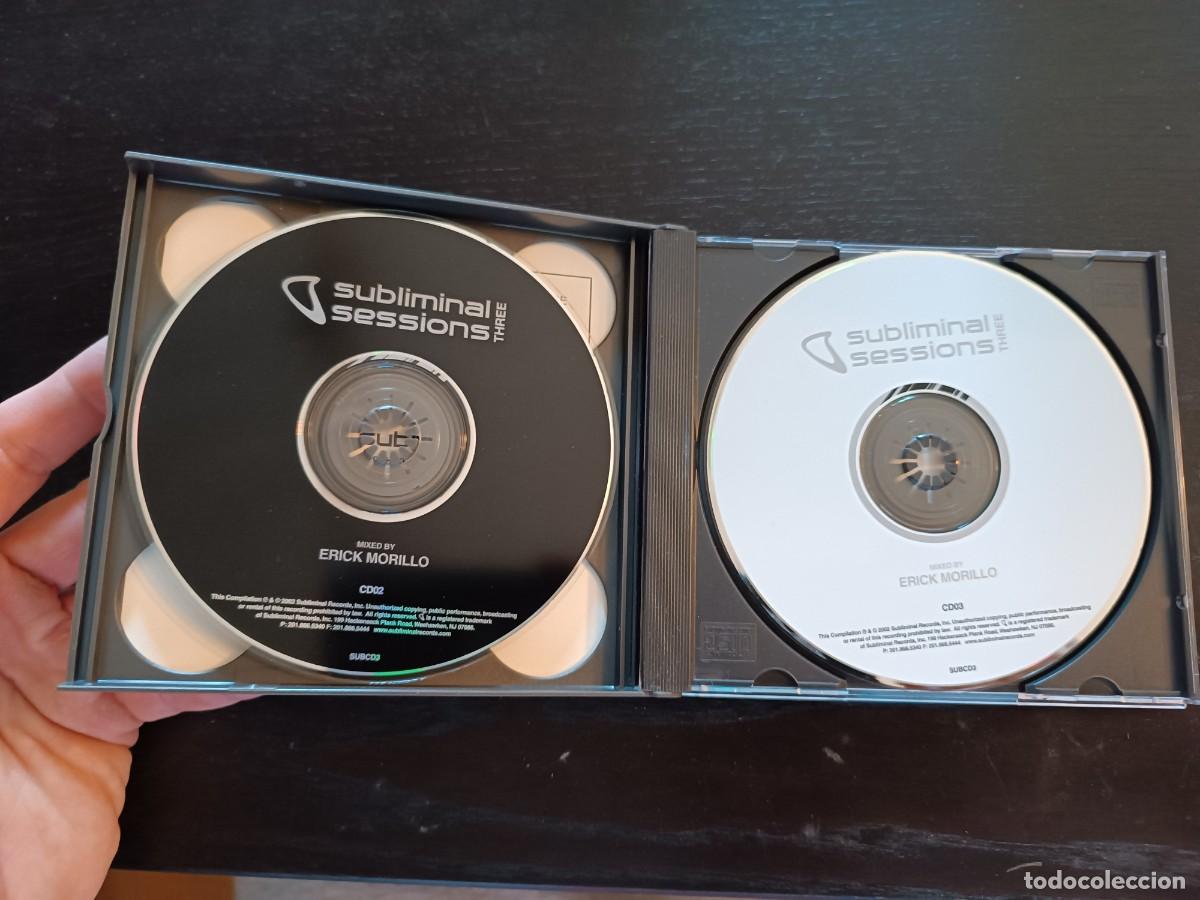 CDs de m&uacute;sica: Subliminal Session Three - Mixed by Erick Morillo. 3 Cds - Foto 4