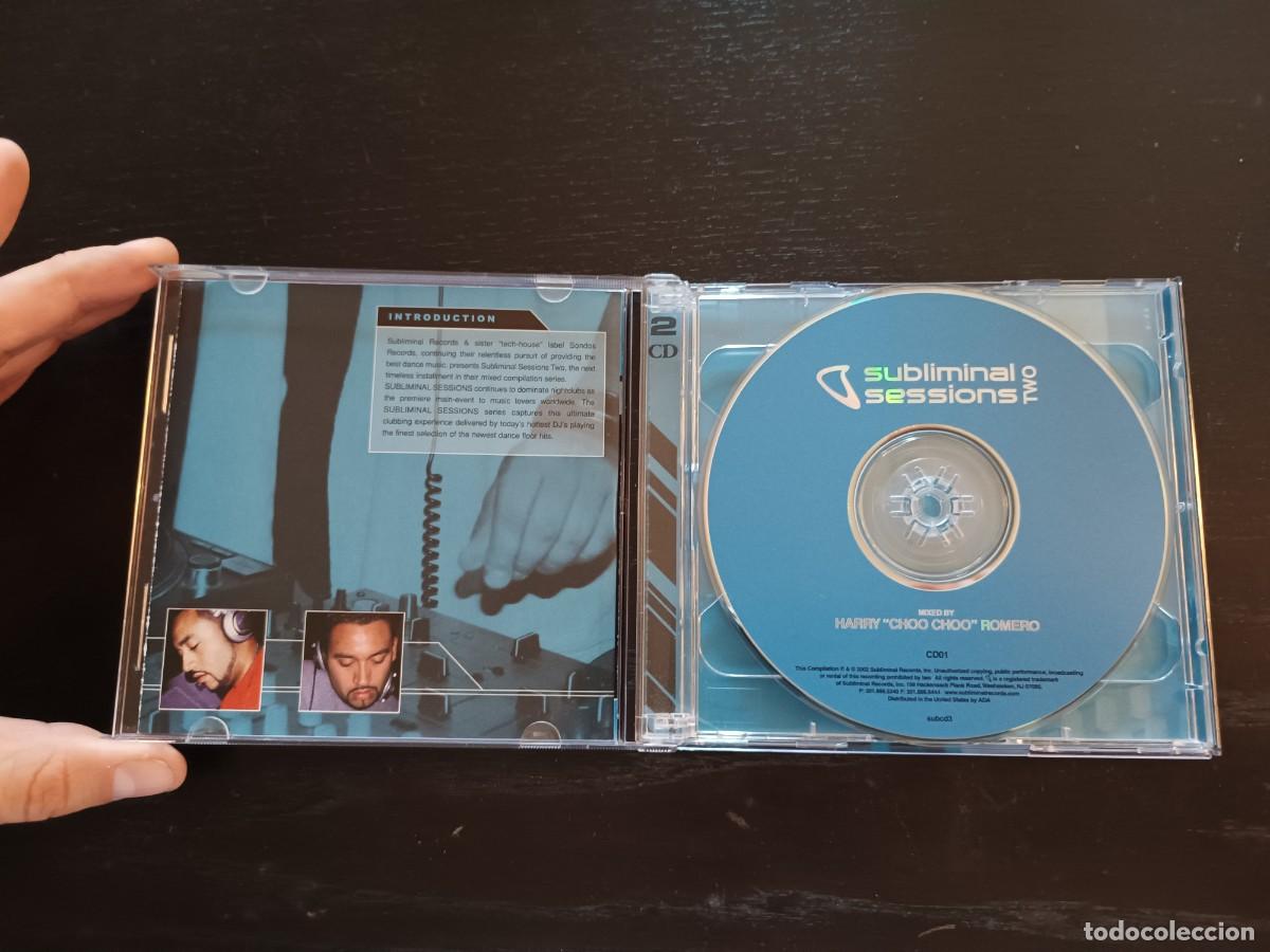 CDs de m&uacute;sica: Subliminal Session Two - Mixed by Erik Morillo. 2 Cds - Foto 3