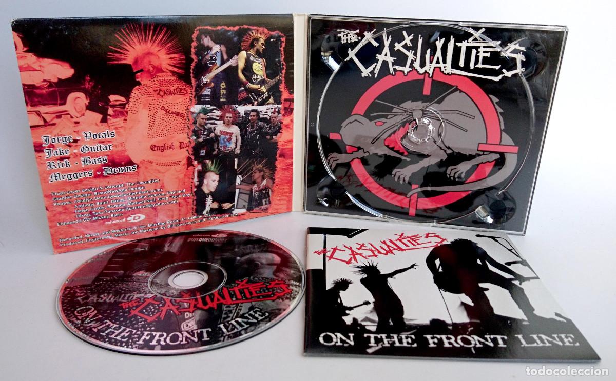 CDs de m&uacute;sica: THE CASUALTIES ON THE FRONT LINE EN CD DIGIPAK - Foto 2