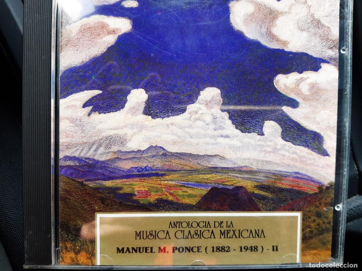 CD de M&uacute;sica: ANTOLOGIA DE LA MUSICA CLASICA MEXICANA MANUEL M. PONCE