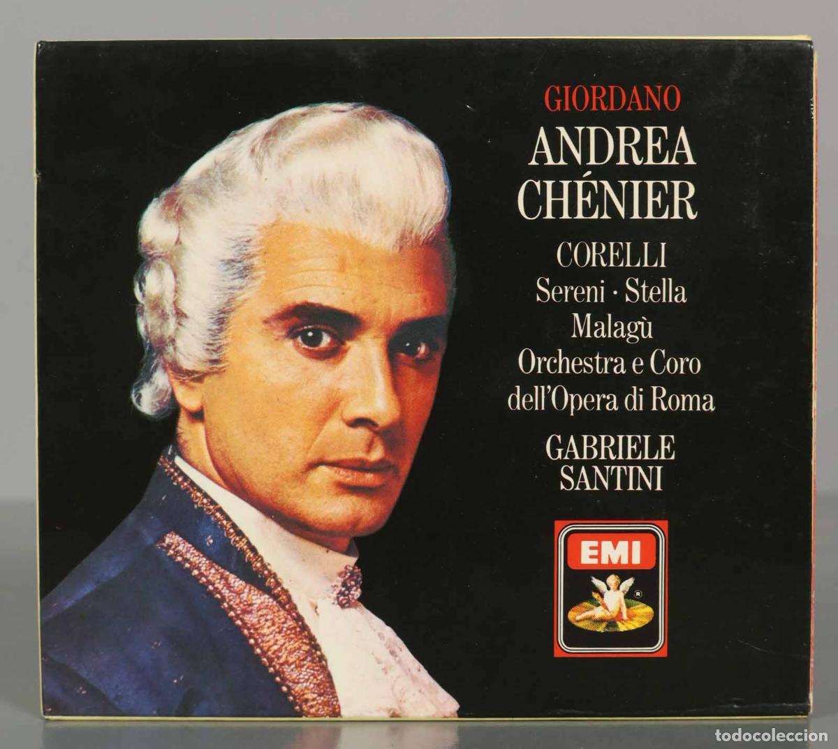 CD de M&uacute;sica: CD. GIORDANO ANDREA CH&Eacute;NIER CORELLI. SANTINI