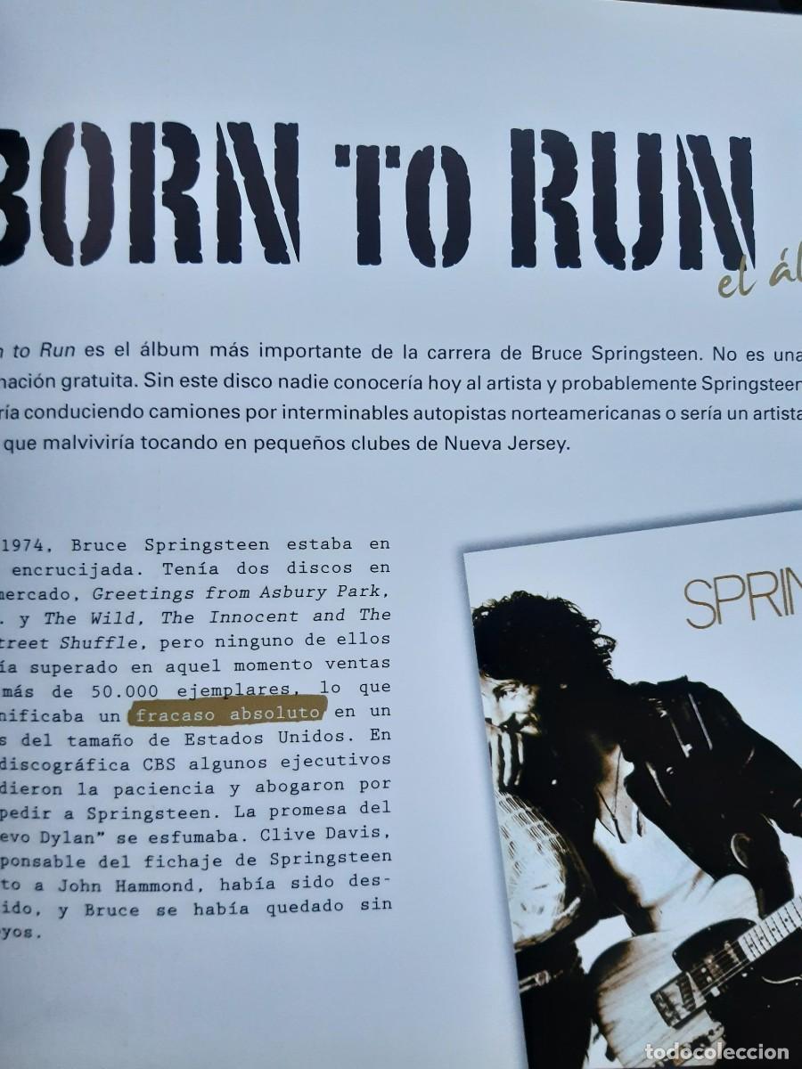 CDs de m&uacute;sica: BRUCE SPRINGSTEEN: BORN TO RUN (LIBRO + CD) - Foto 9
