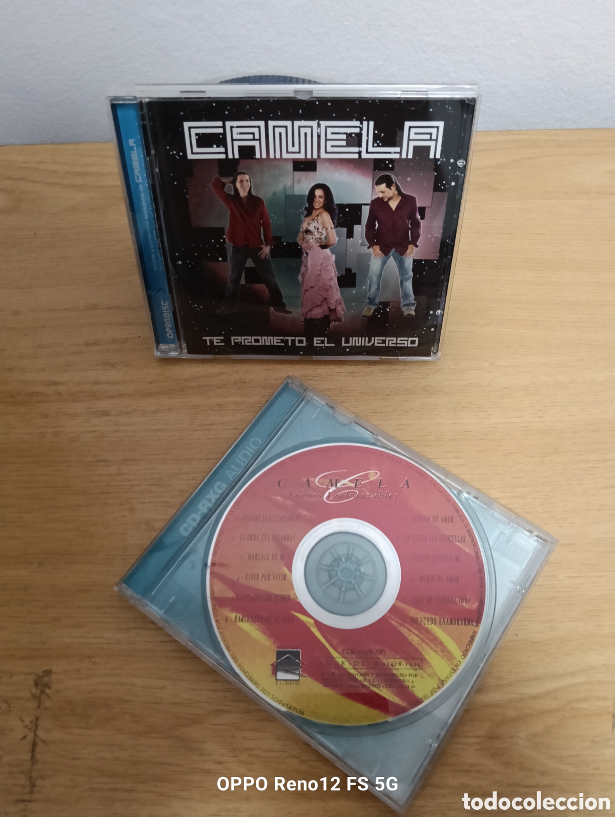 CDs de m&uacute;sica: Lote de 13 CDs de CAMELA - Foto 3