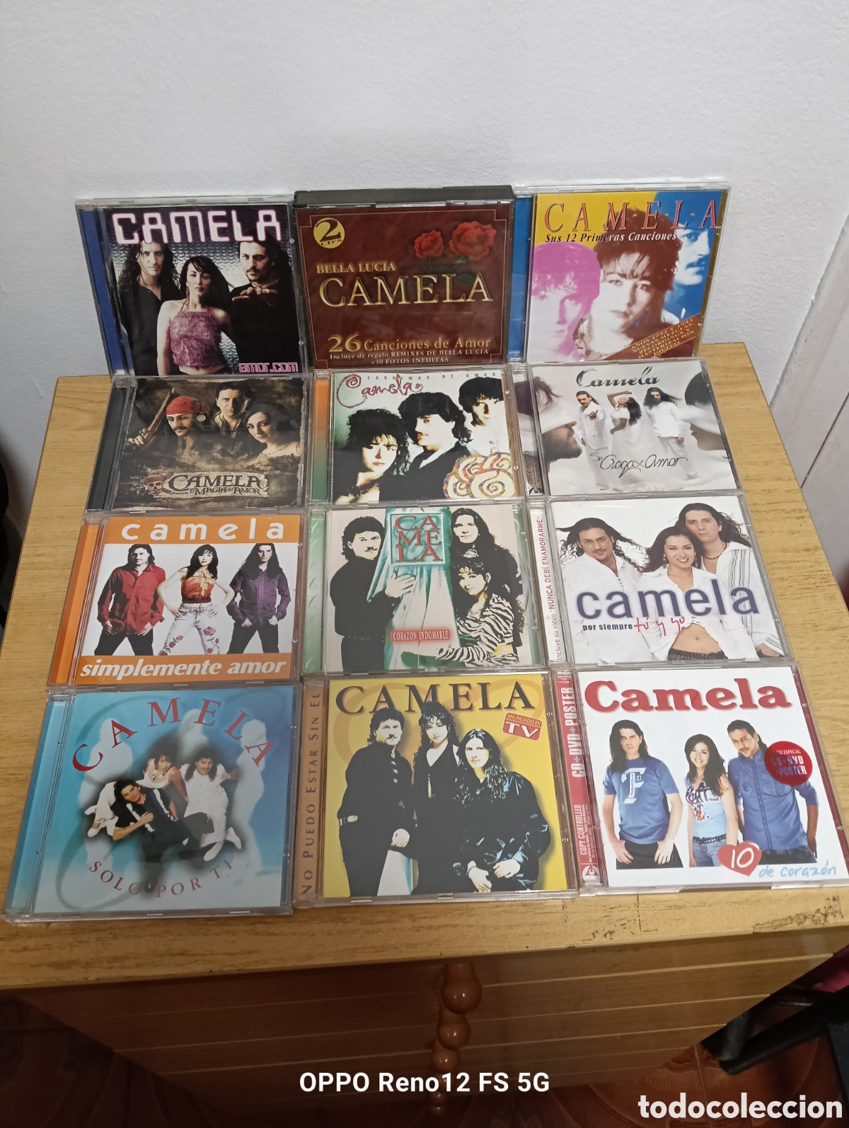 CDs de m&uacute;sica: Lote de 13 CDs de CAMELA - Foto 1