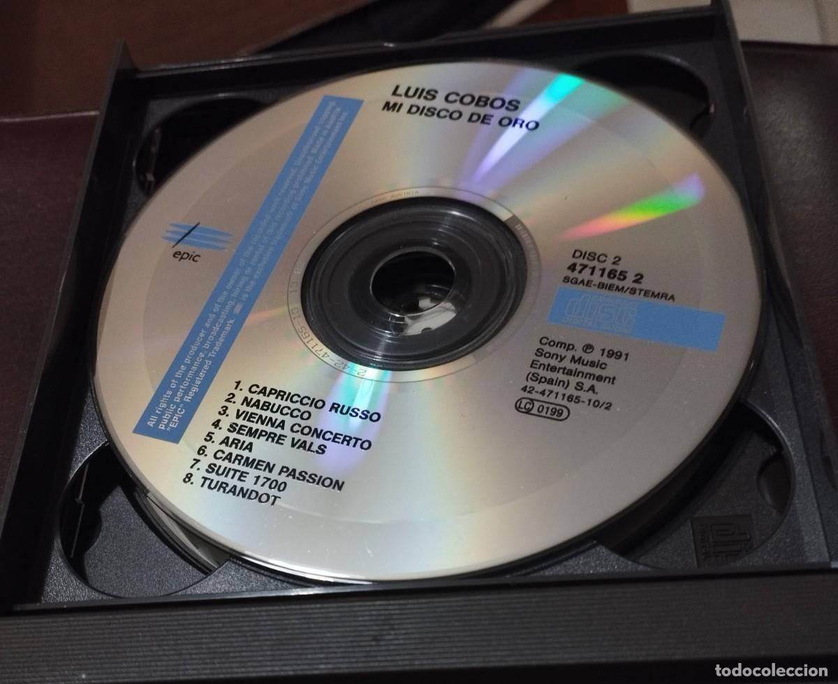 CDs de m&uacute;sica: Doble Compact CD de Luis Cobos Mi disco de oro - Foto 3