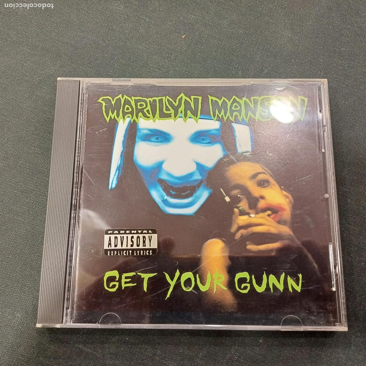 CDs de m&uacute;sica: MARILYN MANSON/GET YOUR GUNN/CD. - Foto 1