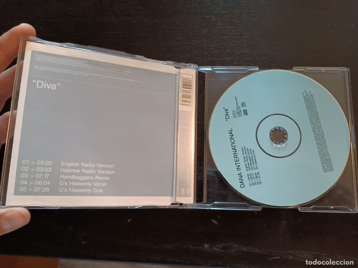 CDs de m&uacute;sica: Diva - Dana Internacional. CD single - Foto 3