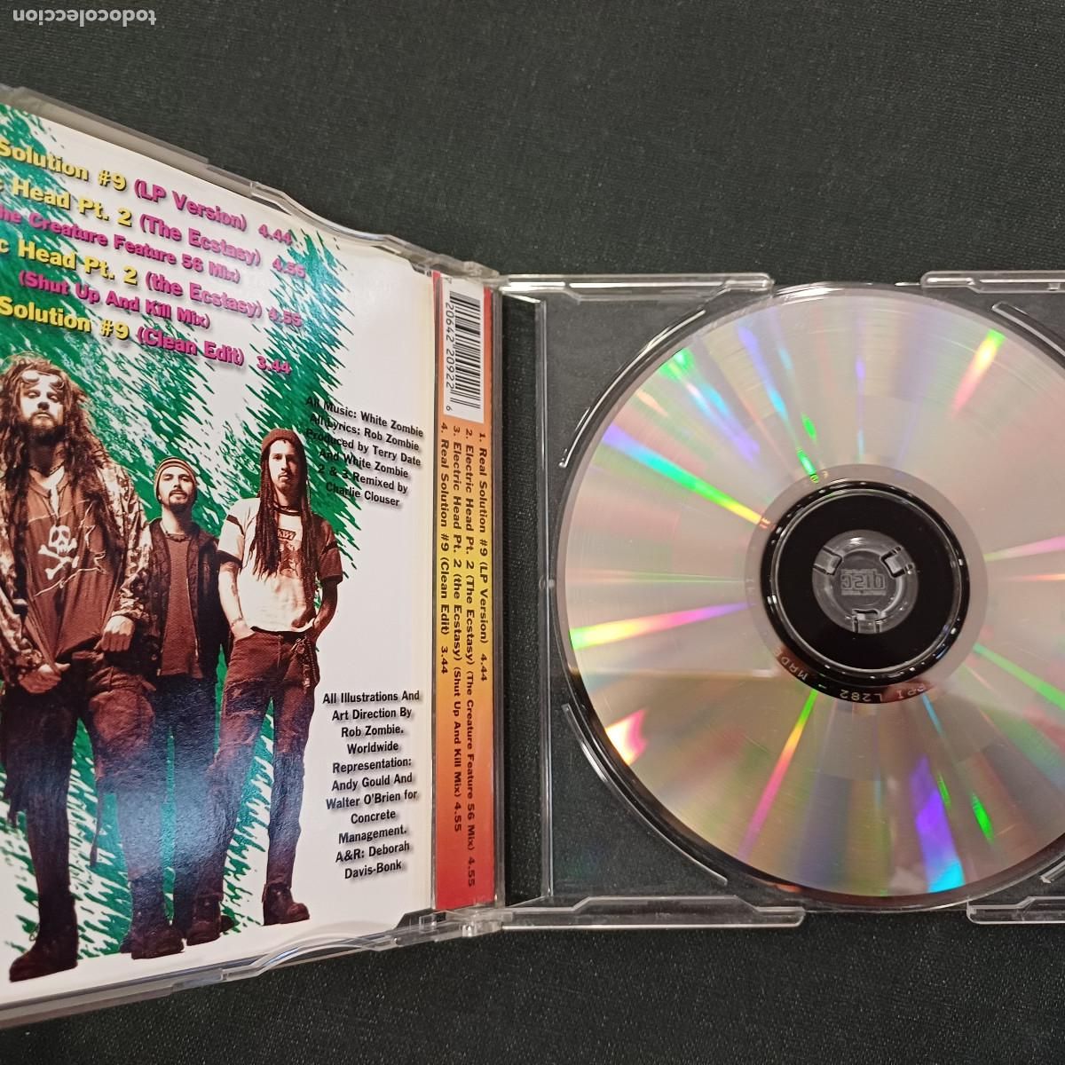 CDs de m&uacute;sica: ROB ZOMBIE/REAL SOLUTION 9/CD SINGLE 4 TRACKS. - Foto 2