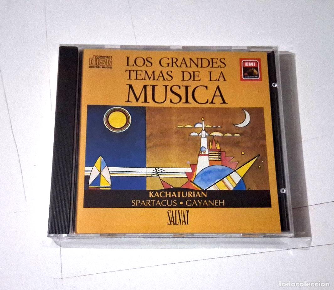 CDs de Musique: CD &rdquo;LOS GRANDES TEMAS DE LA MUSICA KACHATURIAN SPARTACU&rdquo; CD 13 TRACKS COMO NUEVO