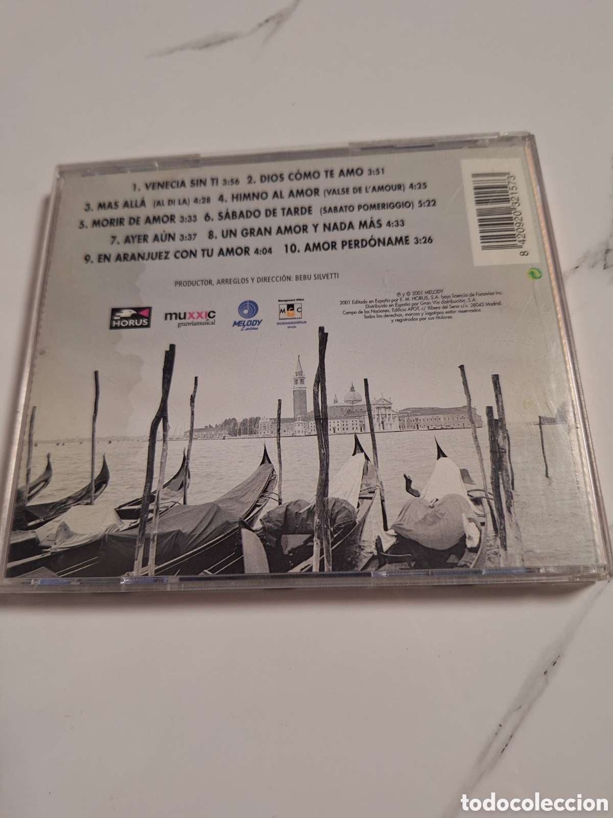 CDs de m&uacute;sica: CD9 dyango himnos al amor CD SEGUNDAMANO - Foto 2