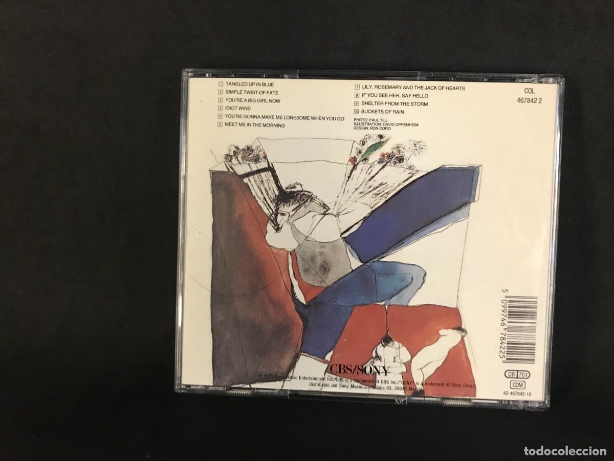 CDs de m&uacute;sica: Bob Dylan &ndash; Blood On The Tracks - CD - CBS - Foto 2